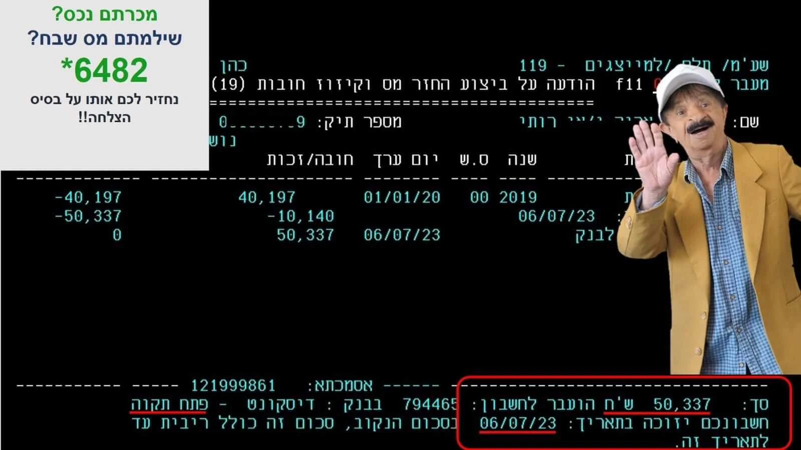סיפור הצלחה עם החזר של 146,111 שקלים
