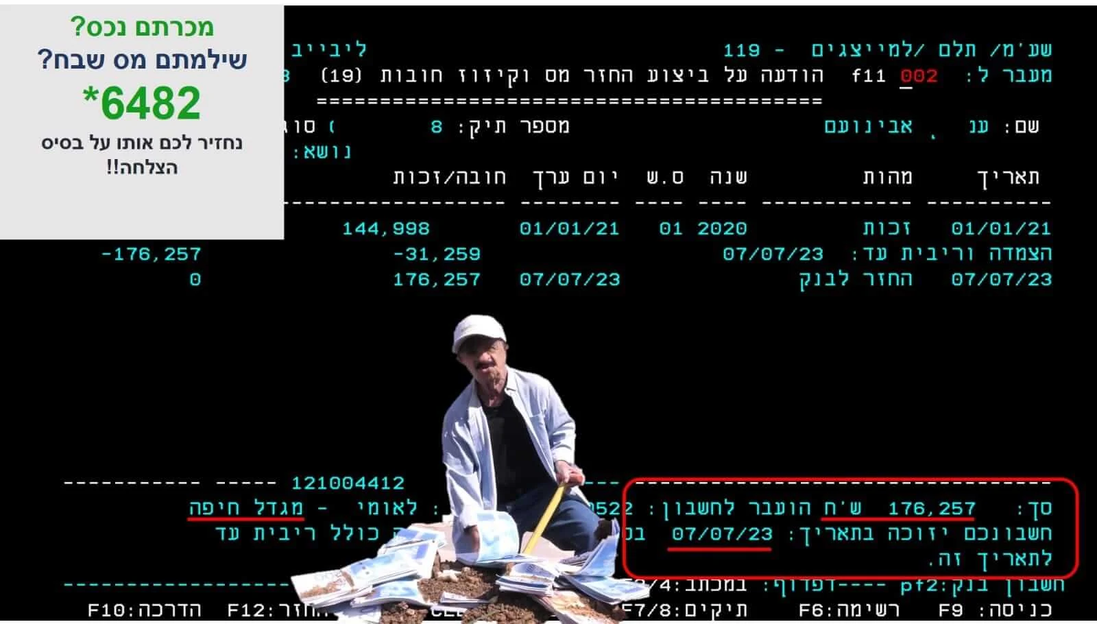 סיפור הצלחה עם החזר של 50,337 שקלים